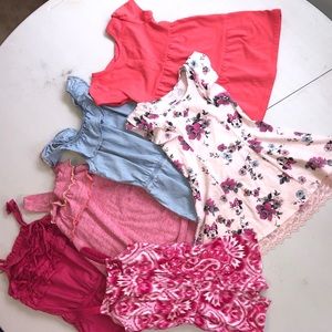 Bundle of 3T dresses and rompers!